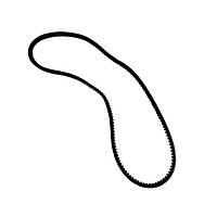 Ремiнь приводу вентилятора AVX10x1018 Газель,Волга дв.402 (зубчастий) ("CONTITECH") 10,7х8х1018