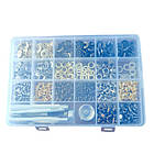 Набір для встановлення фурнітури 305 предмета, кнопки люверси хольнітени, фото 2