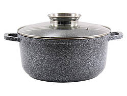 Каструля з мармуровим покриттям Zauberg 4.5л.