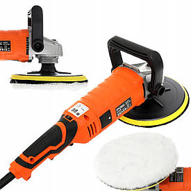 Автомобільне полірування полірувальна машина Kraft&Dele KD529 ( 180мм / 2440Вт / 3000 об / хв )