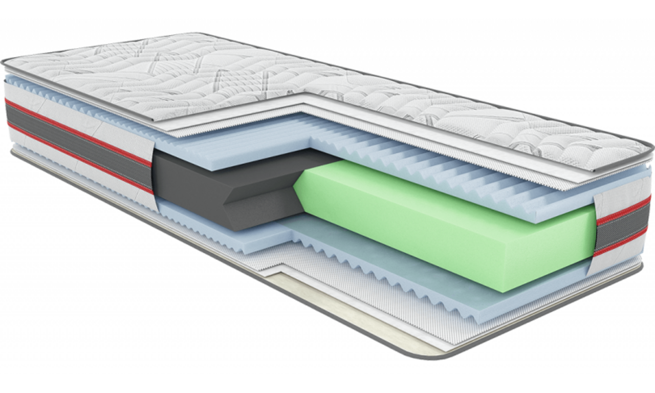 Ортопедичний беспружинний матрац EXTRA Карбон