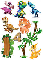 Дракони 004 друк на вафельному папері