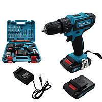 Акумуляторний шурупокрут Makita DF331D (24V, 5AH) з набором інструментів. Шурупокрут Макіта