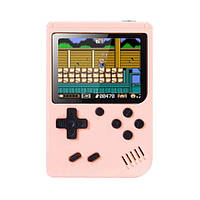 Портативная игровая приставка Gamemaster 500 in 1 джойстик, консоль, 8 bit Pink