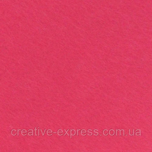 Фетр жорсткий, рожевий, 21*30см