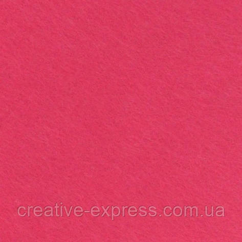 Фетр жорсткий, глибокий рожевий, 21*30см, фото 1