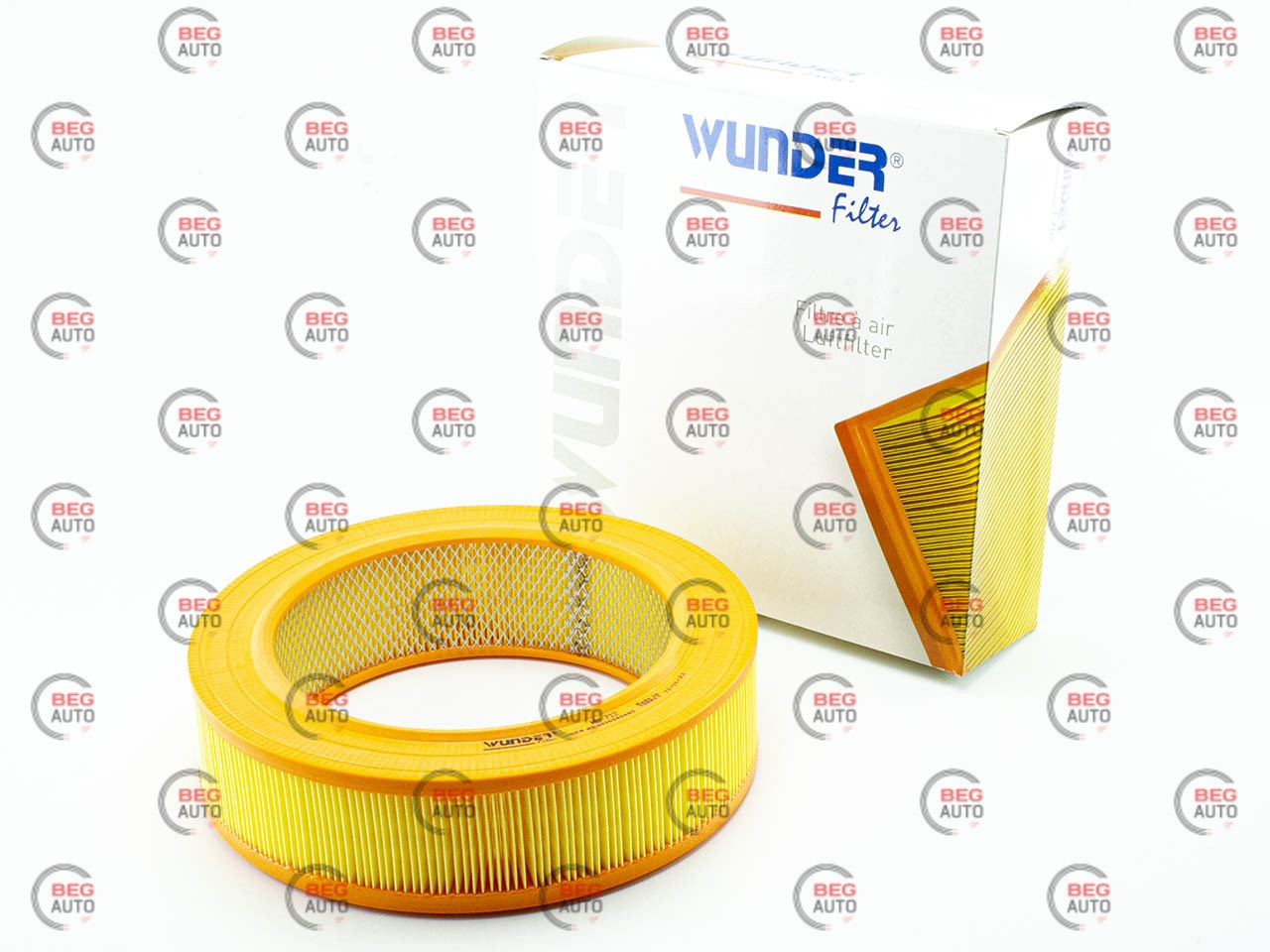 Фільтр повітряний ГАЗ 402 (WH 712) (WUNDER FILTER)