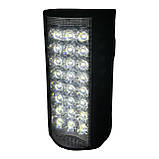 Power Bank+ручний ліхтар 2в1 акумуляторний ALMANA KP-6324, 24 LED з павербанком синій, фото 9