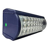 Power Bank+ручний ліхтар 2в1 акумуляторний ALMANA KP-6324, 24 LED з павербанком синій, фото 11