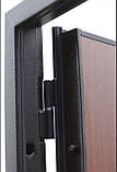 Вхідні двері Стройгост 7-2 1200 метал/ХДФ Італійський горіх, фото 3