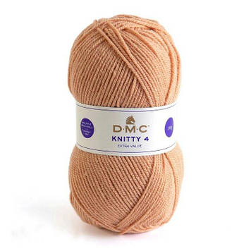 DMC Knitty 4 50 гр, колір Бежевий 600