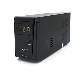 Автономний інвертор Ritar RTSW-600NL12 LED із чистою (правильною) синусоїдою потужність 600ВА/360Вт ДБЖ 12В