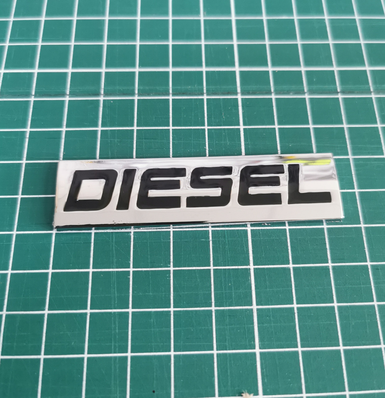 3D емблема DIESEL - метал хром, фото 1