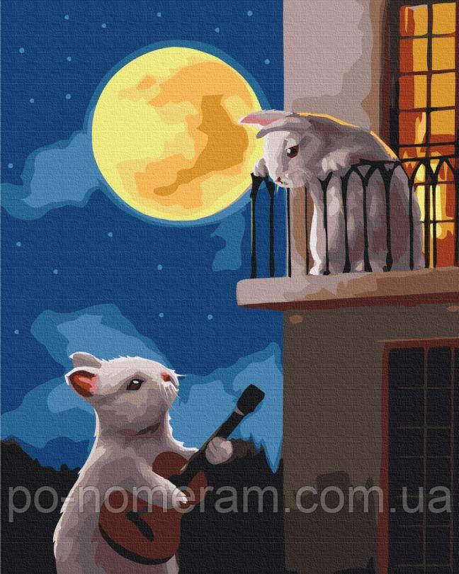 Картина за номерами BrushMe Місячна серенада ©Lucia Heffernan (BS53514) 40 х 50 см
