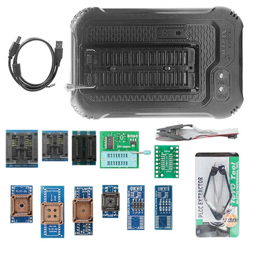 USB РїСЂРѕРіСЂР°РјРјР°С‚РѕСЂ Xgecu T48 TL866 3G Рё Р°РґР°РїС‚РµСЂС‹ 12РІ1, фото 1