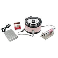 Аппарат для маникюра и педикюра 35000 об 65W, ZS-606-pink