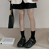 Крокси (сандалі) жіночі / чоловічі чорні піна (24-24.5см), фото 4