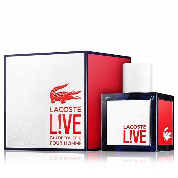Туалетна вода Lacoste Live для чоловіків — edt 60 ml