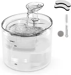 Фонтан для кота NPET WF100 1,6 л з фільтром, Білий