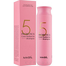 Шампунь Masil 5 Probiotics Color Radiance Shampoo з пробіотиками для захисту кольору 300 мл