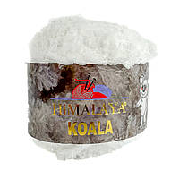 Himalaya KOALA (Коала) № 75711 білий (Пряжа імітація хутра, нитки для в'язання)