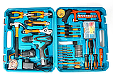 Компактний акумуляторний шуруповерт Makita DF330DWE | 12V 2A/h Li-Ion | з великим набором інструмент Макіта, фото 10