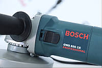 Болгарка BOSCH GWS 850СE 850Вт заводская сборка УШМ Угловая шлифмашина УШМ Бош 125 мм Углошлифовальная машина