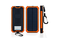 Павербанк Бронированный солнечный POWER BANK SOLAR 20000 МАЧ, ЧЕРНЫЙ, 2 X USB