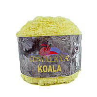 Himalaya KOALA (Коала) № 75723 жовтий (Пряжа імітація хутра, нитки для в'язання)