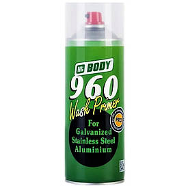 Кислотний ґрунт спрей жовтий Body P960 Wash Primer Spray Yellow 400мл