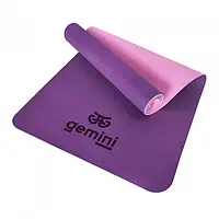 Профессиональный коврик для фитнеса и йоги TPE+TC 183 × 61 х 0,6 см Gemini Pro