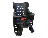 Кресло детское пластиковое на багажник Черное