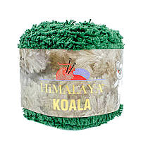 Himalaya KOALA (Коала) № 75729 зелений (Пряжа імітація хутра, нитки для в'язання)