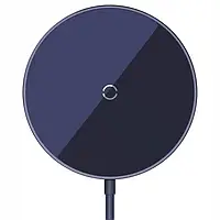 Беспроводное зарядное устройство Baseus Simple Mini3 Magnetic Wireless Charger 15W Purple (CCJJ040205)