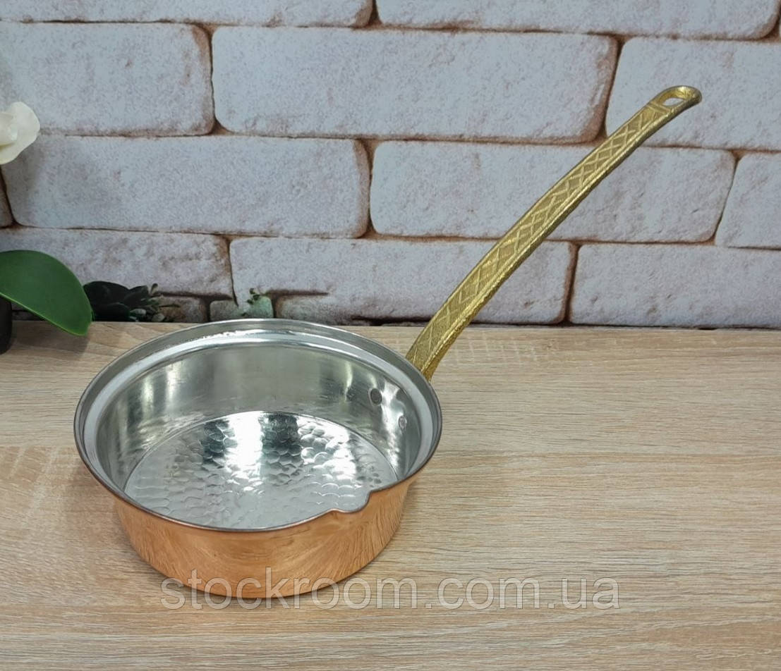 Соусниця з міді (15х5 см 0.5л) OMS Collection (Туреччина) 9240-15