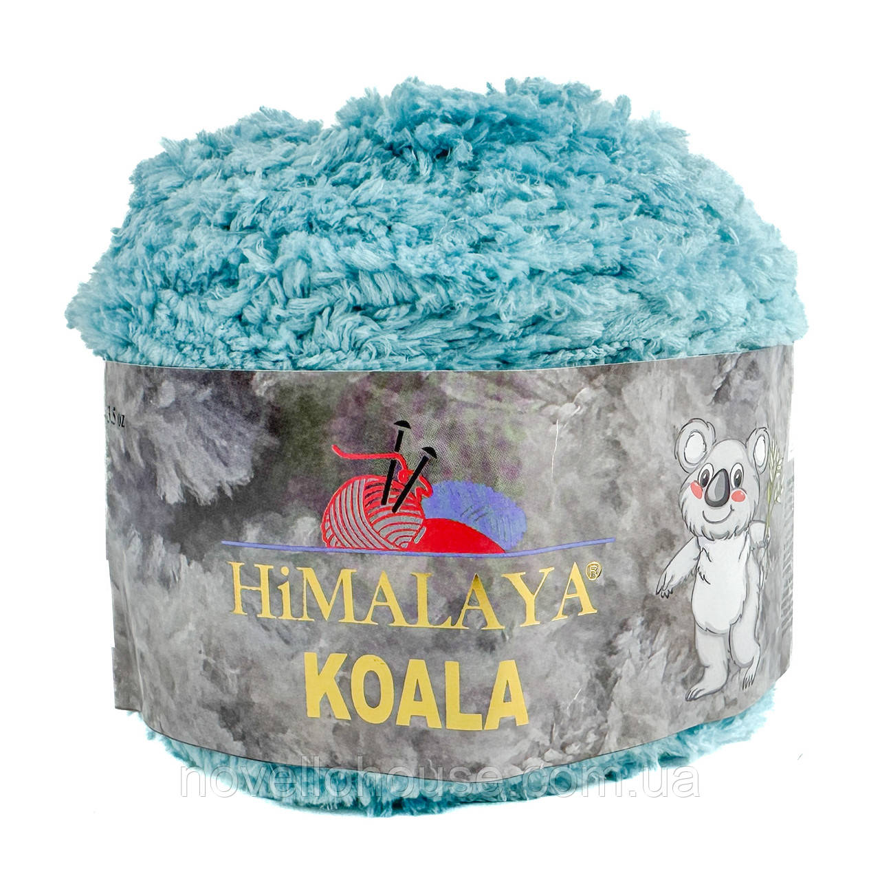 Himalaya KOALA (Коала) № 75734 блакитний (Пряжа імітація хутра, нитки для в'язання)