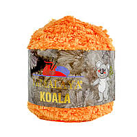 Himalaya KOALA (Коала) № 75737 помаранчевий (Пряжа імітація хутра, нитки для в'язання)