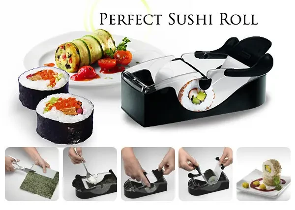 Машинка для приготовления суши, Машинка для суши, Идеальный рулет, Perfect Roll Sushi - фото 9 - id-p1934102725