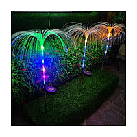 Світлодіодні сонячні садові світильники "Медуза", комплект из 2 шт Bass Polska BH 12784