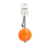 М'ячик ЛАЙКЕР9 Корд на шнурі (діаметр 9см)