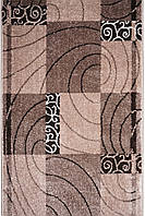 Ковровая дорожка ширина 1м коричневая абстракция CAMINO 02578A