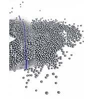 Пенопластовые шарики 2-4 мм (0,5 л) Серебро