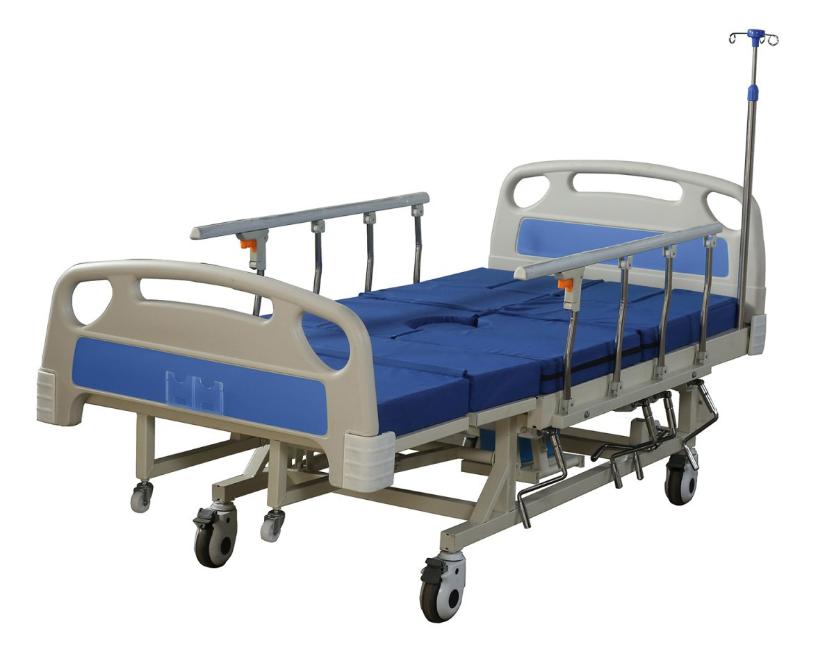 Ліжко лікарняне “БІОМЕД” FB-H5  (механічне, багатофункціональне), фото 1