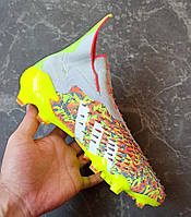 Футбольные бутсы Adidas PREDATOR FREAK+ FG копы для футбола адидас предатор фрик без шнурков