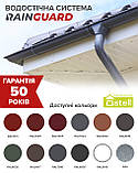 Кут ринви 90 гр. зовнішній 125\90 Rainguard, RAL 7016 темний графіт, фото 4