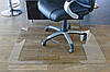 Килим під крісло для захисту підлоги прозорий 0,8 мм 100х125 см, фото 6