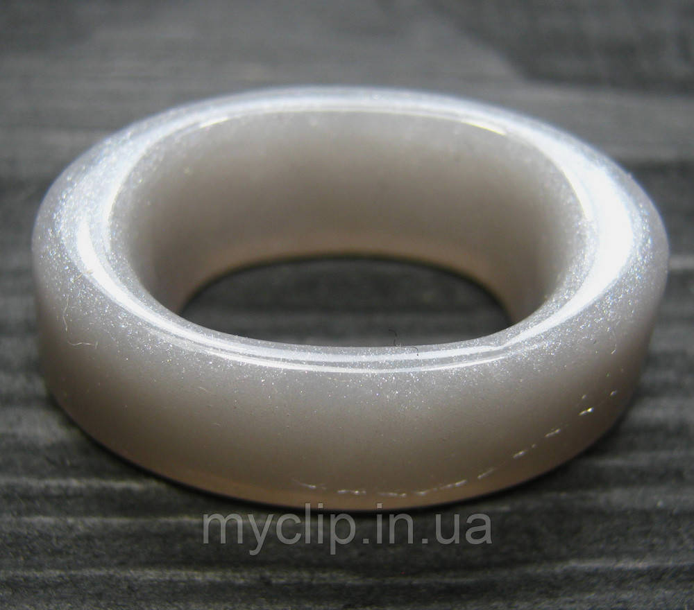 Кільце зажим для шифонових хусток і шалей. Кільце прикраса для шийної хустки, фото 1