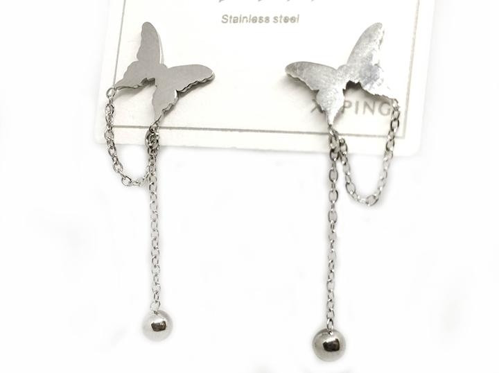 Сережки жіночі Метелики XuPing, фото 1