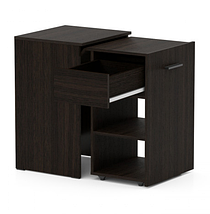 Стіл-тумба трансформер Hobana 1 шухляда (венге) TM KnapKnap, фото 2