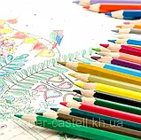 Олівці кольорові Faber-Castell 12 кольорів "Замок" + 3 двокольорові олівці + точила, 110312, фото 6